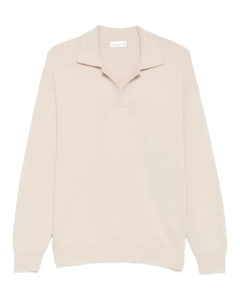 Roberto Collina Pullover mit Spreizkragen - Rosa Rosa