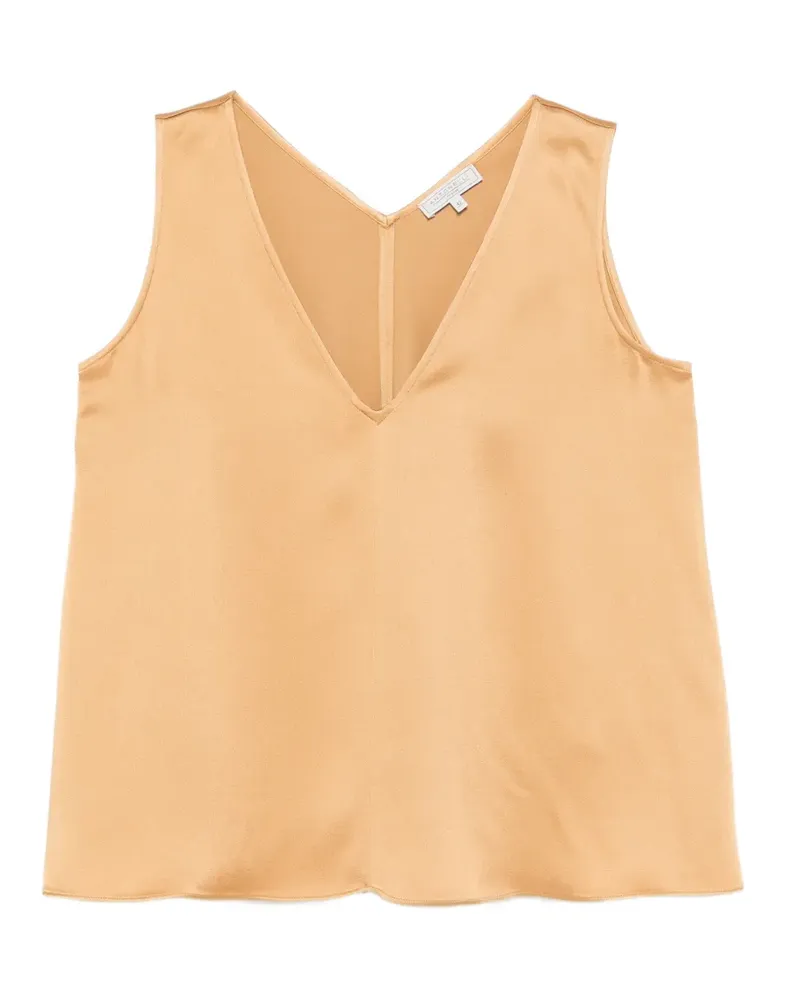 Antonelli Firenze Bergamo Bluse mit V-Ausschnitt - Gelb Gelb