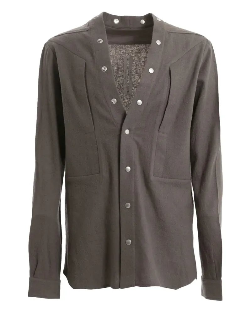 Rick Owens Cardigan mit Knopfverschluss - Braun Braun