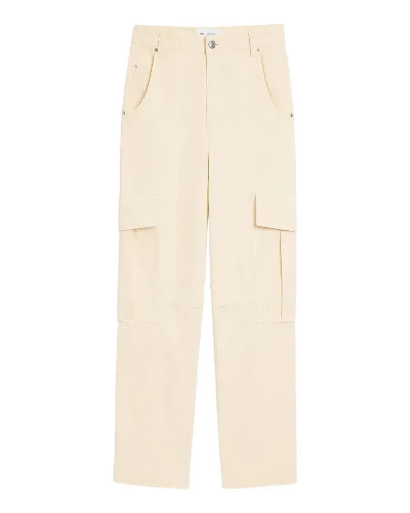 AMI Paris Cargohose mit weitem Schnitt - Nude Nude