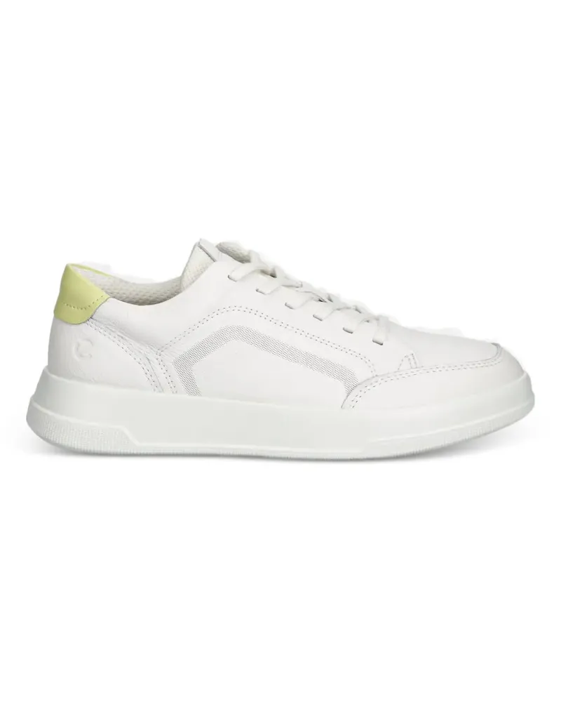 Ecco Move Sneakers mit Einsätzen - Weiß Weiß
