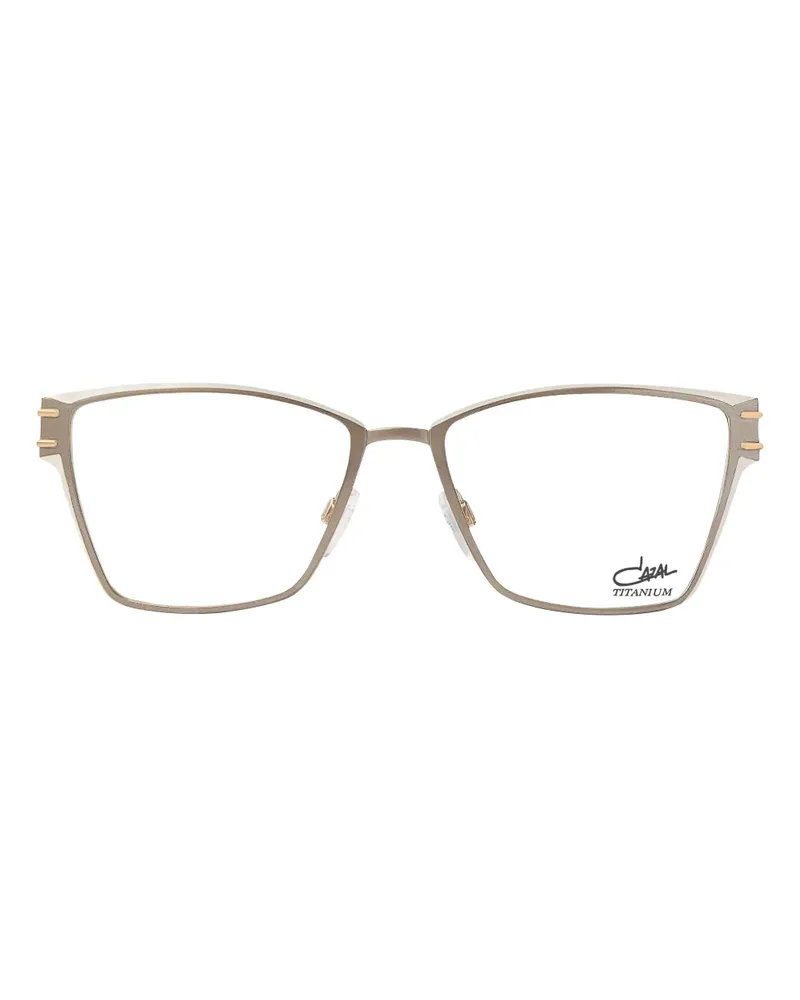 CAZAL Brille mit eckigem Gestell - Braun Braun