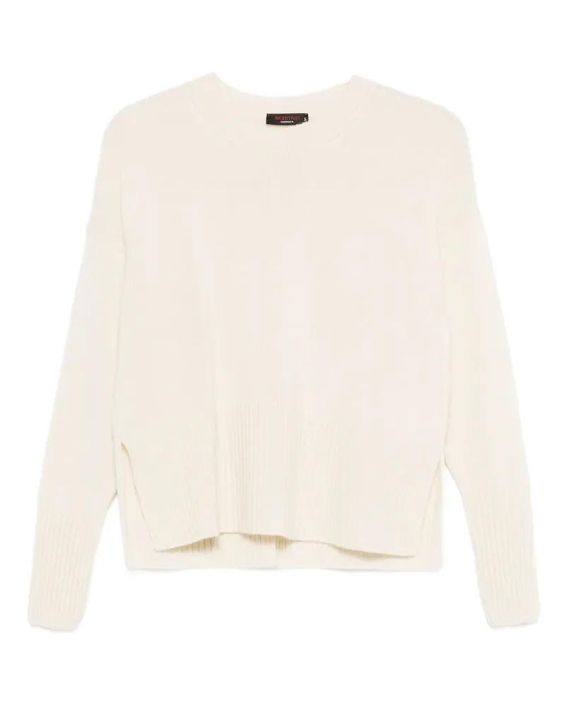 INCENTIVE! cashmere ribbed cashmere sweater - Weiß Weiß