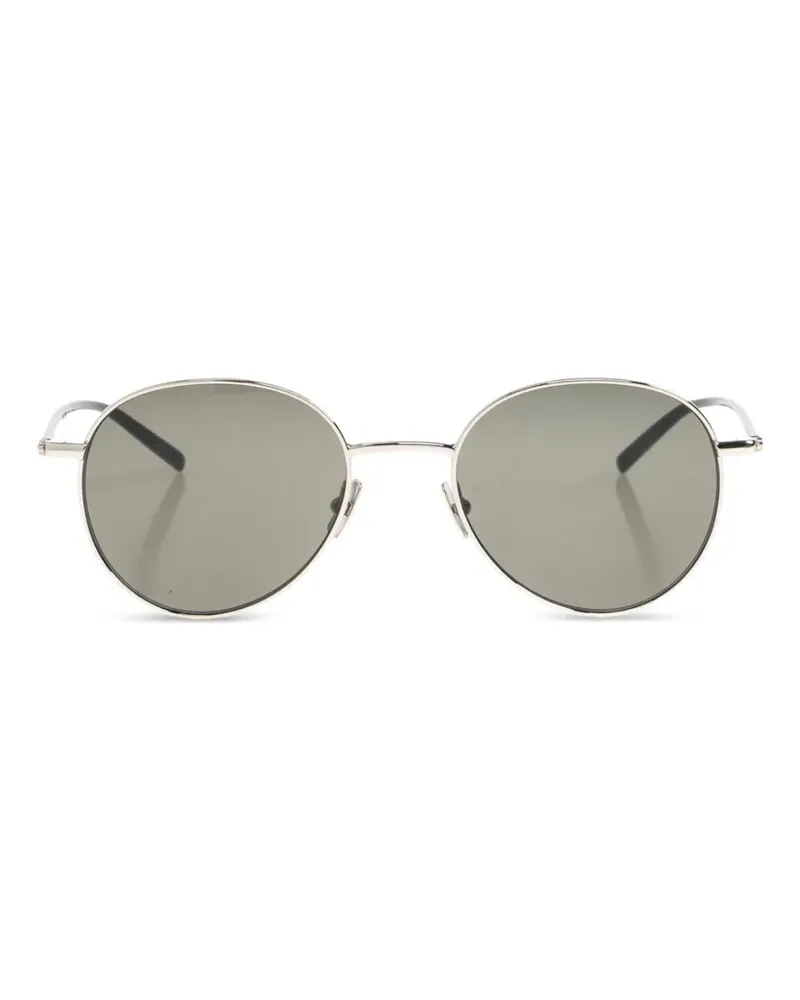 Saint Laurent round-frame sunglasses - Silber Silber