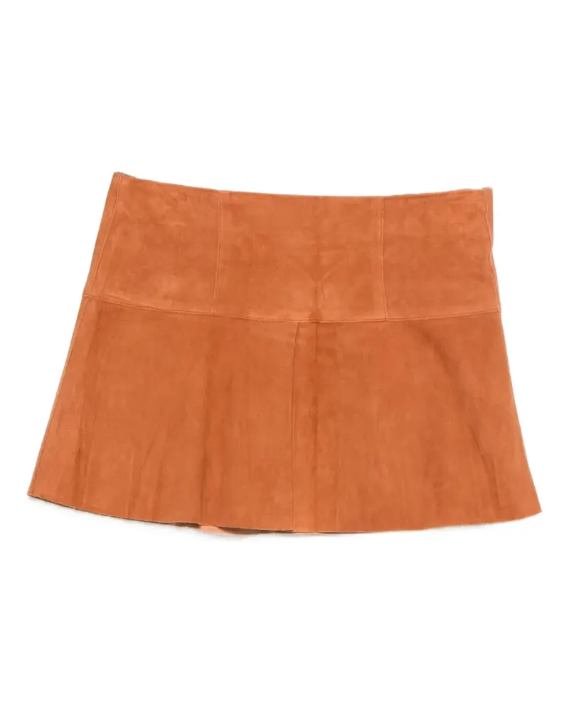 Isabel Marant Dilara panelled skirt - Braun Braun