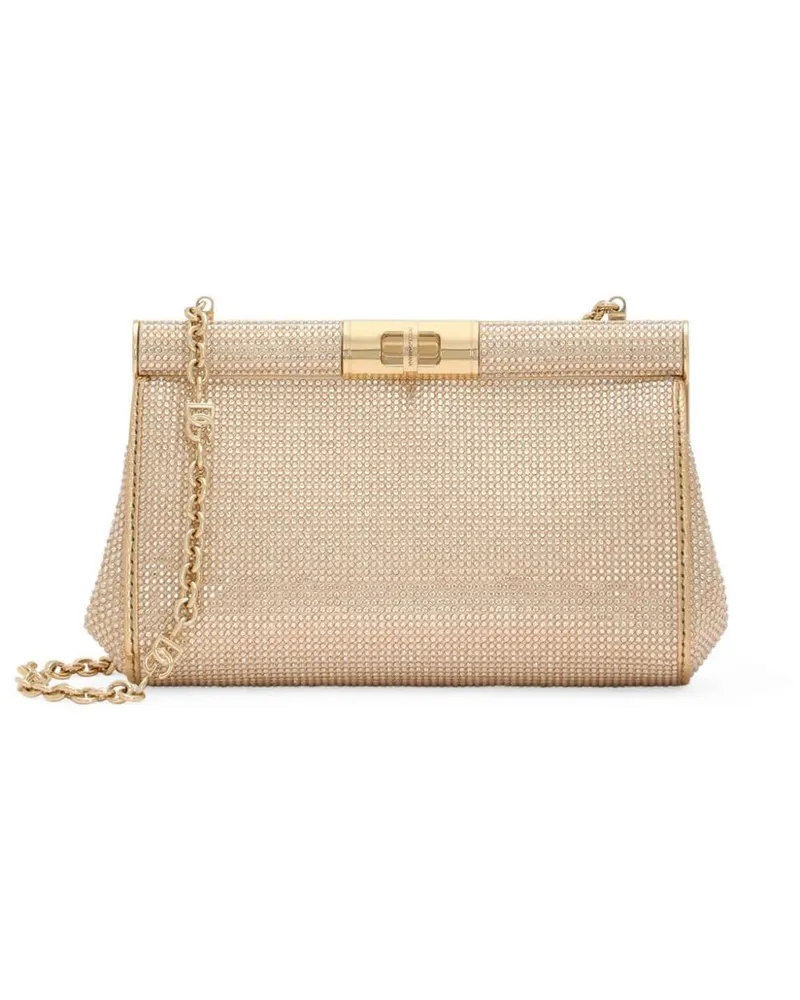 Dolce & Gabbana Kleine Marlene Schultertasche - Nude Nude