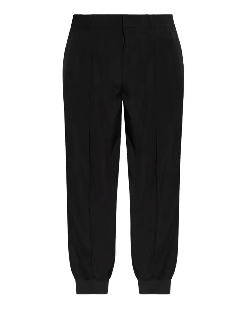 Emporio Armani elasticated seam track pants - Schwarz Schwarz
