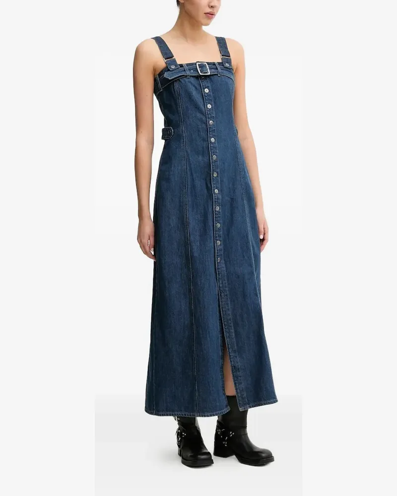 G-STAR RAW Minikleid mit Knopfverschluss - Blau Blau