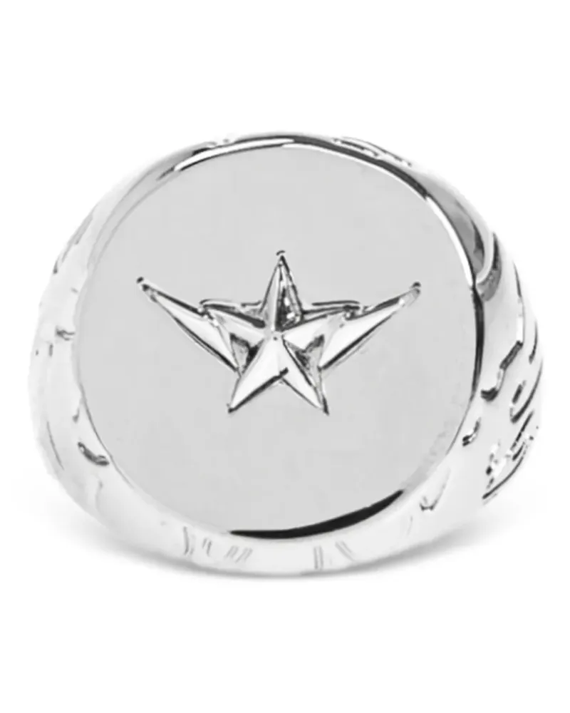 BAPE Sta Siegelring - Silber Silber