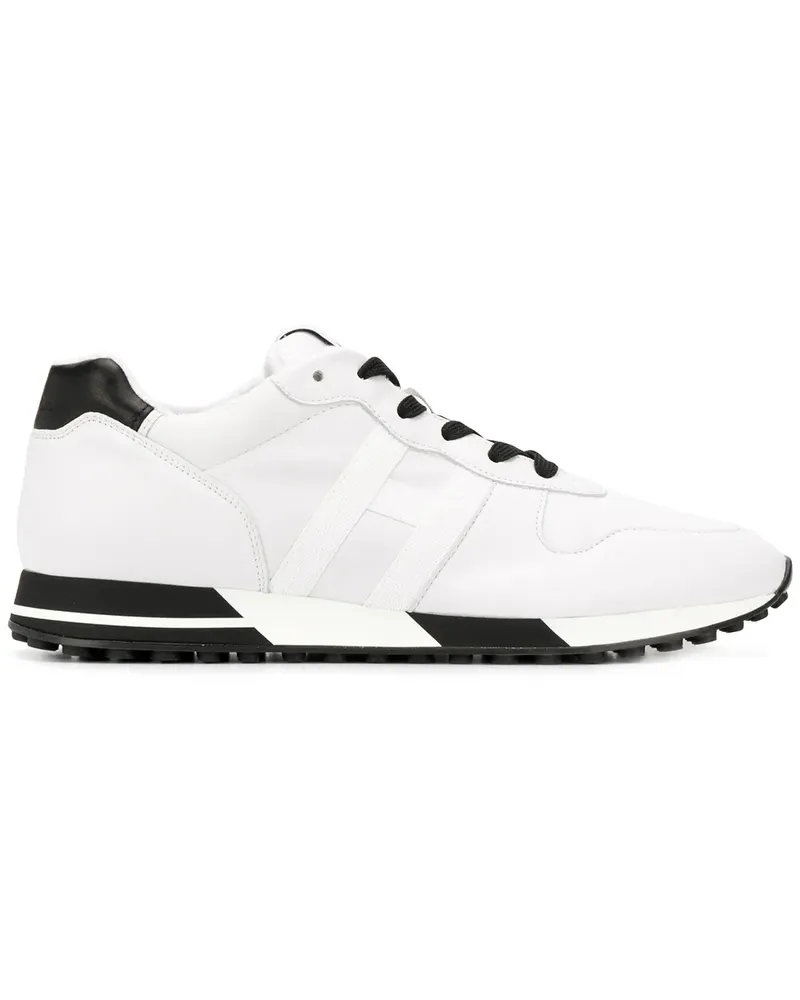 Hogan Sneakers mit Schnürung - Weiß Weiß