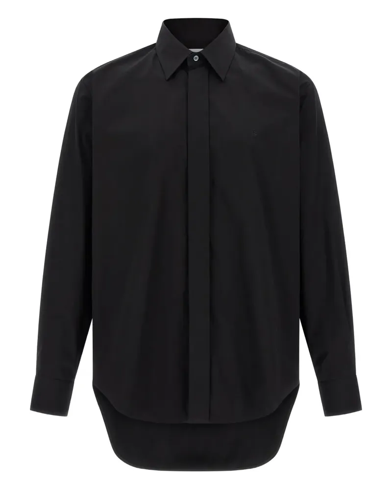 Alexander McQueen Hemd mit langen Manschetten - Schwarz Schwarz