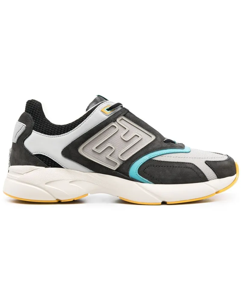 Fendi Sneakers mit Logo-Prägung - Grau Grau