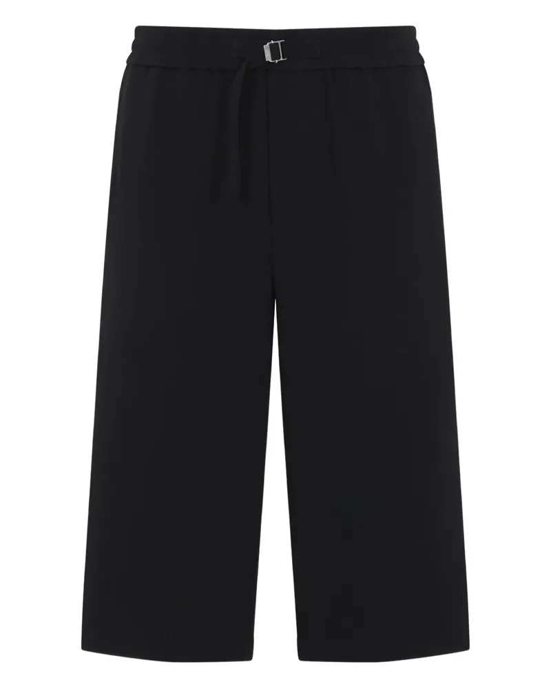 AMI Paris Shorts mit Gürtel - Schwarz Schwarz