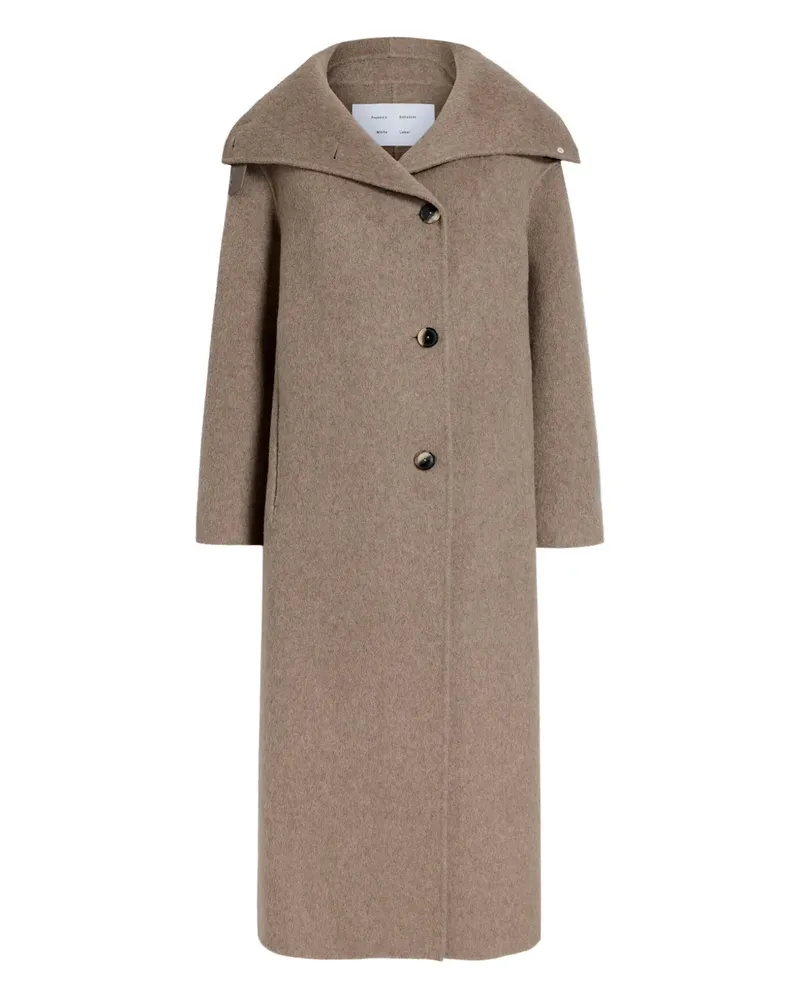 Proenza Schouler Corey belted coat - Nude Nude