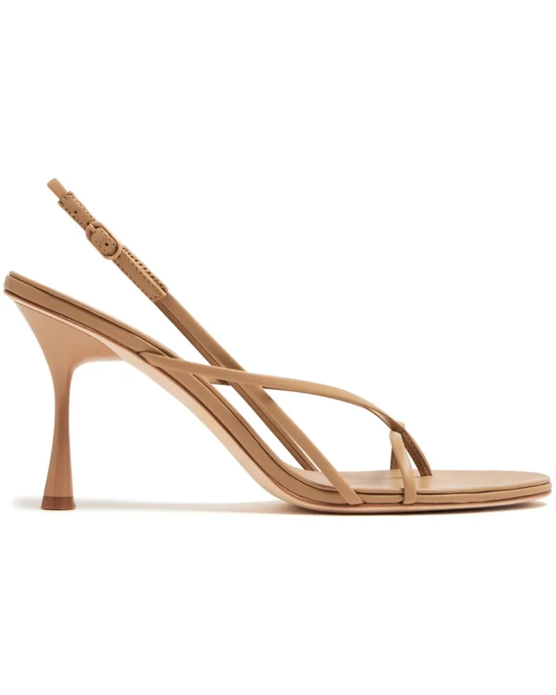 Studio Amelia Wishbone Sandalen 75mm - Nude Nude