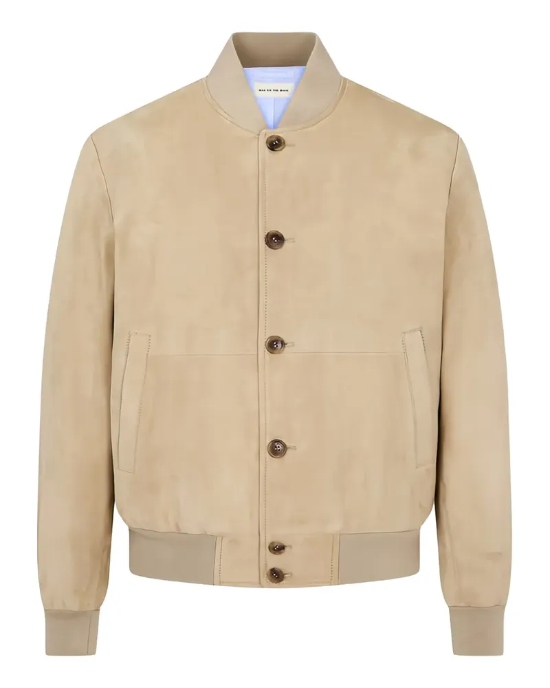 ManOnTheBoon Bomberjacke aus Wildleder - Nude Nude