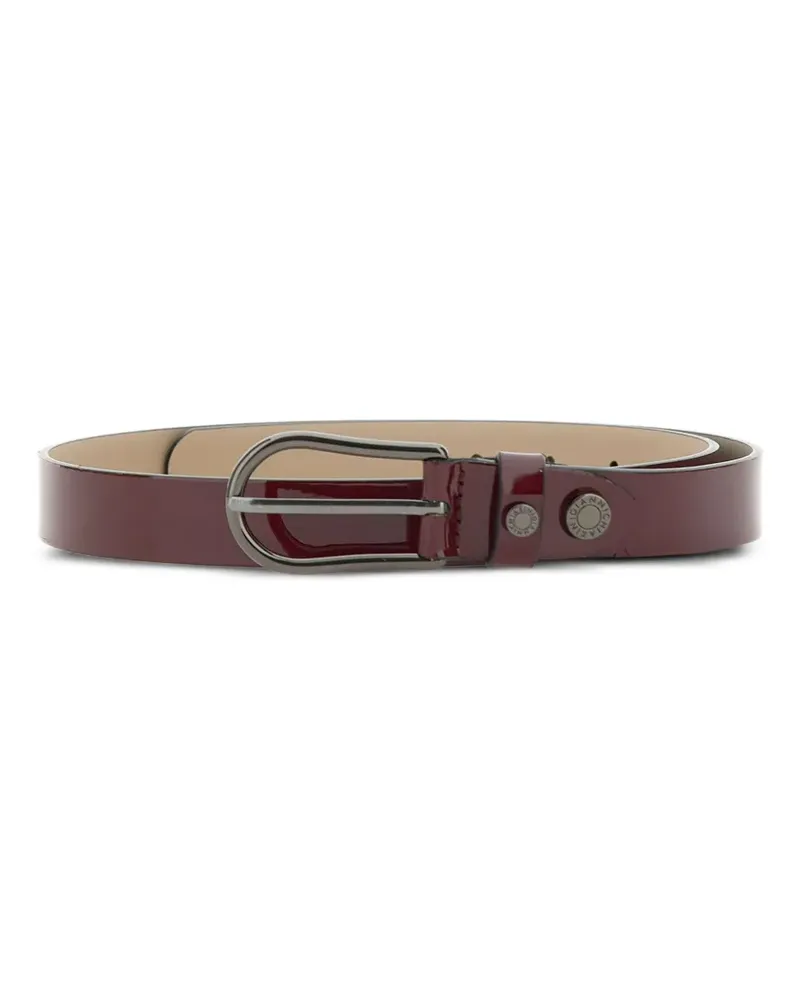 Gianni Chiarini Schnallengürtel aus Leder - Rot Rot