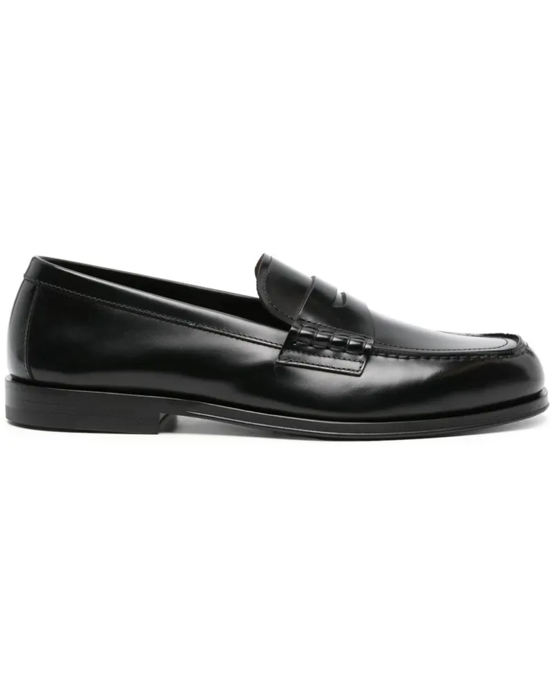 Henderson Penny-Loafer aus Leder - Schwarz Schwarz