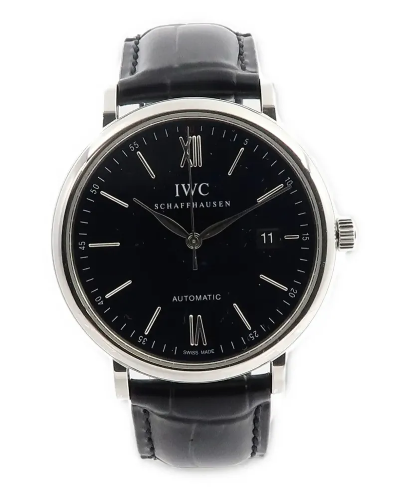 IWC Portofino Automatic Armbanduhr 40mm - Schwarz Schwarz
