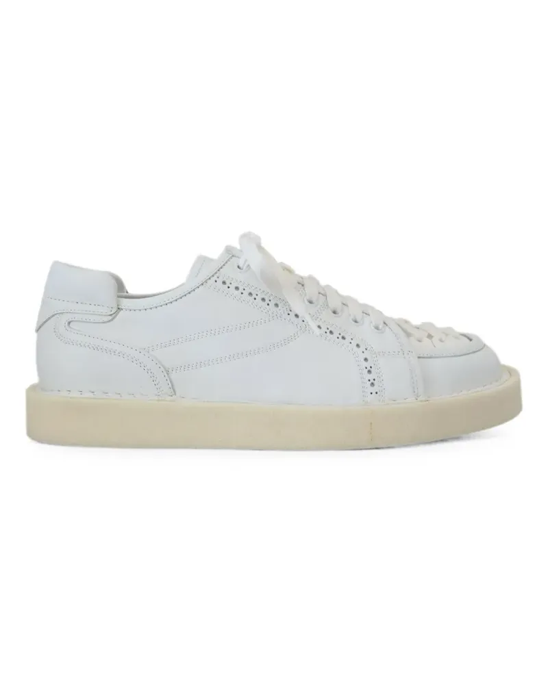 Dolce & Gabbana Sneakers mit perforiertem Detail - Weiß Weiß