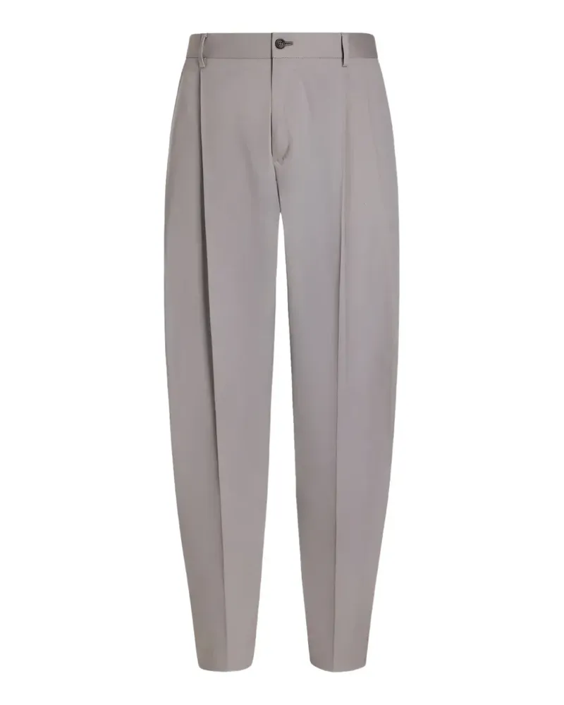 Dolce & Gabbana cotton gabardine trousers - Grau Grau