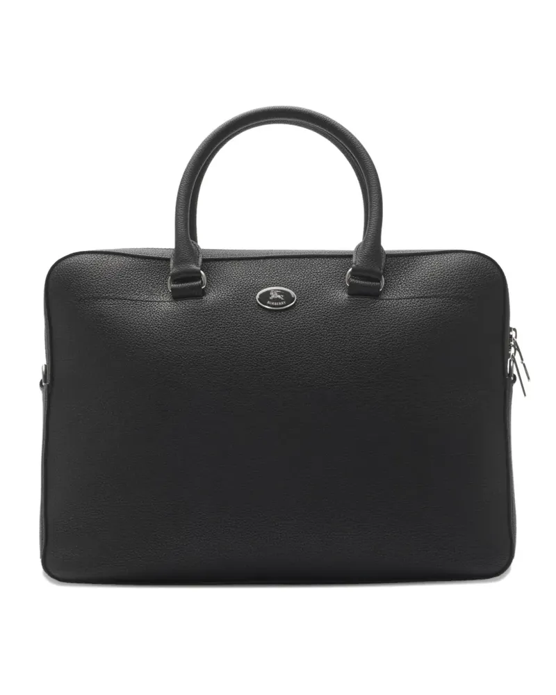 Burberry Aktentasche mit Equestrian Knight-Schild - Blau Blau