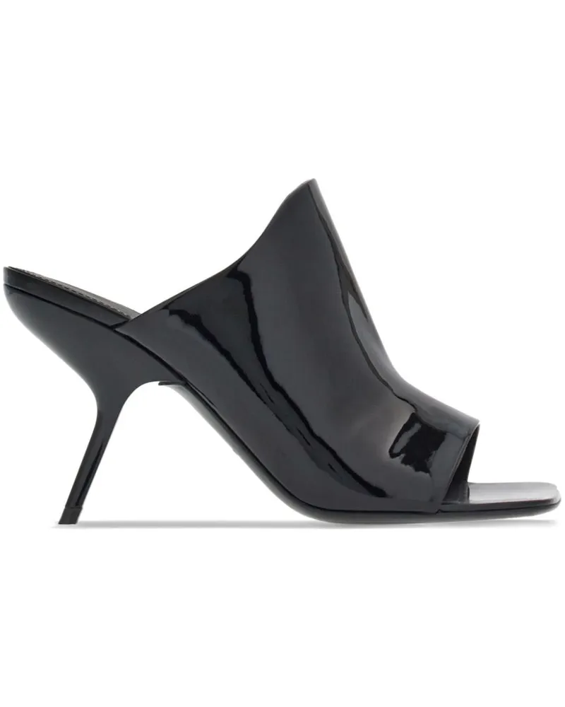 Ferragamo Offene Mules 85mm Schwarz