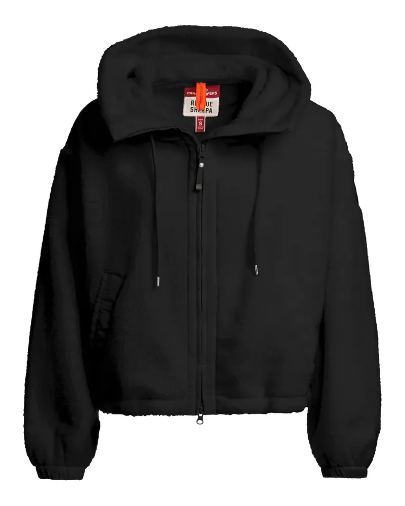 Parajumpers Rescue Sherpa Kapuzenjacke - Schwarz Schwarz