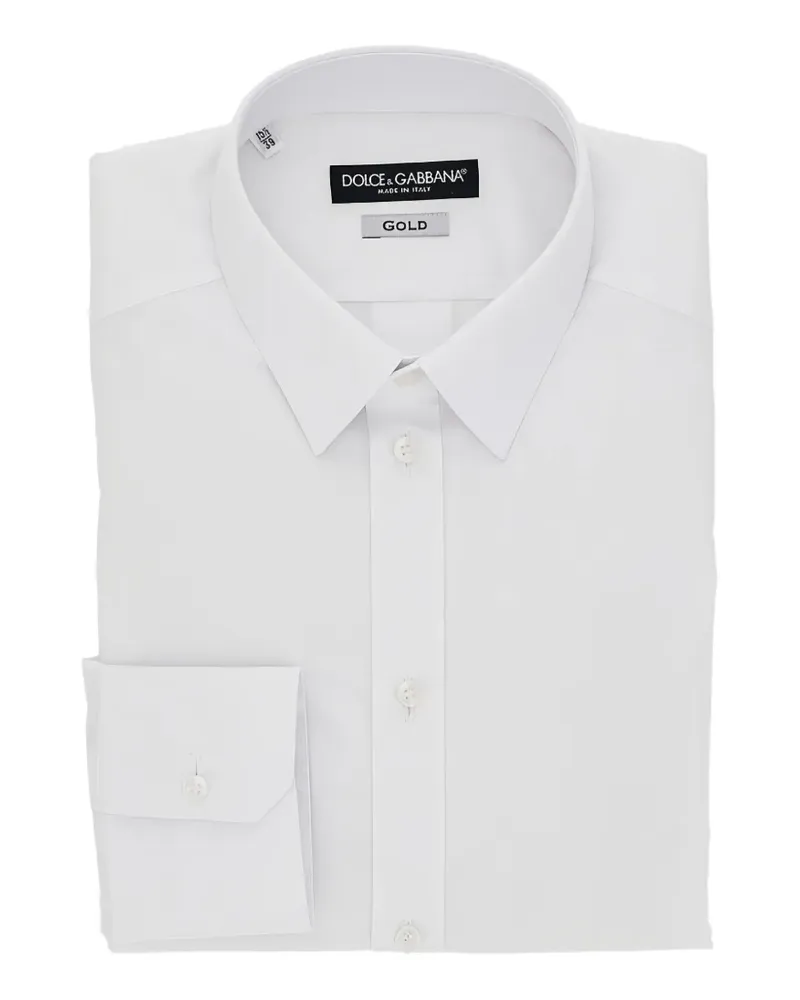 Dolce & Gabbana Geknöpftes Hemd - Weiß Weiß
