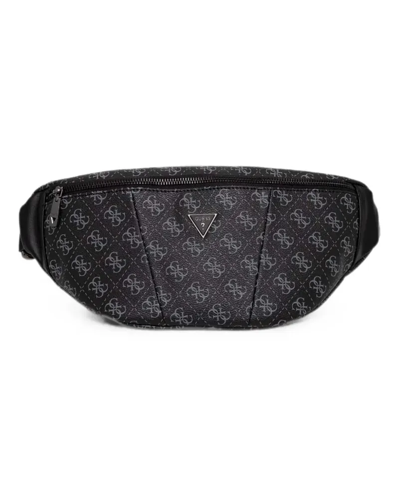 Guess logo-print belt bag - Schwarz Schwarz