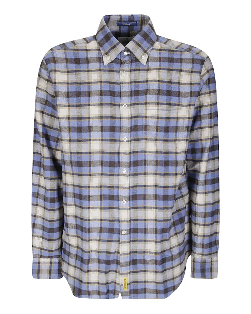 B.D. Baggies Kariertes Hemd - Blau Blau