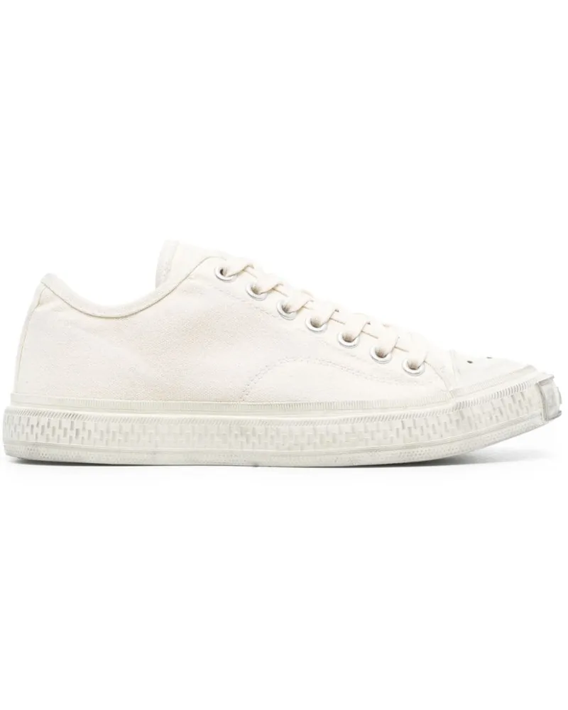 Acne Studios Sneakers in Distressed-Optik - Weiß Weiß