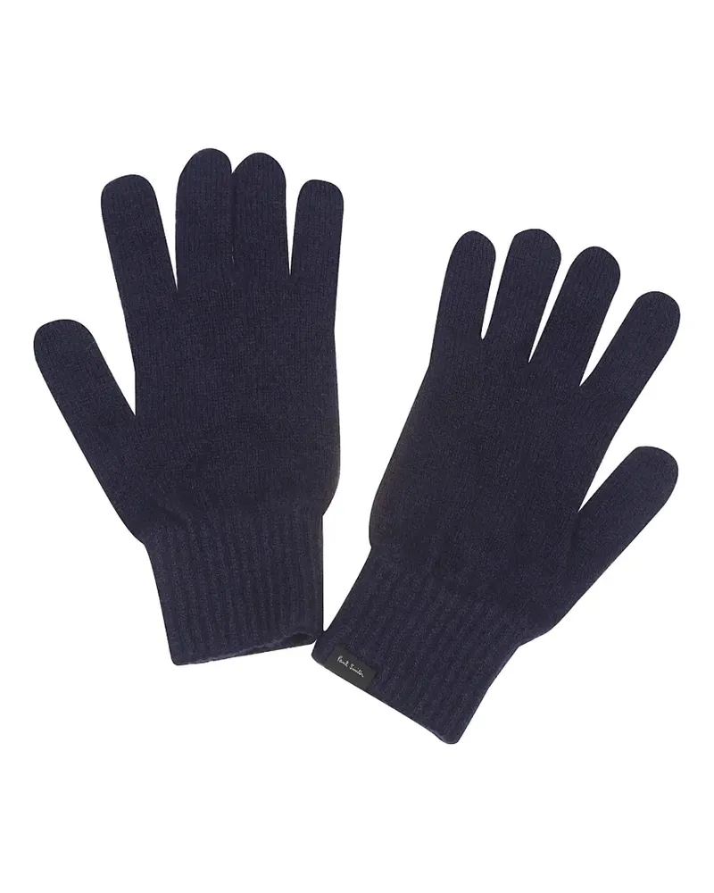 Paul Smith cashmere merino Gloves - Blau Blau
