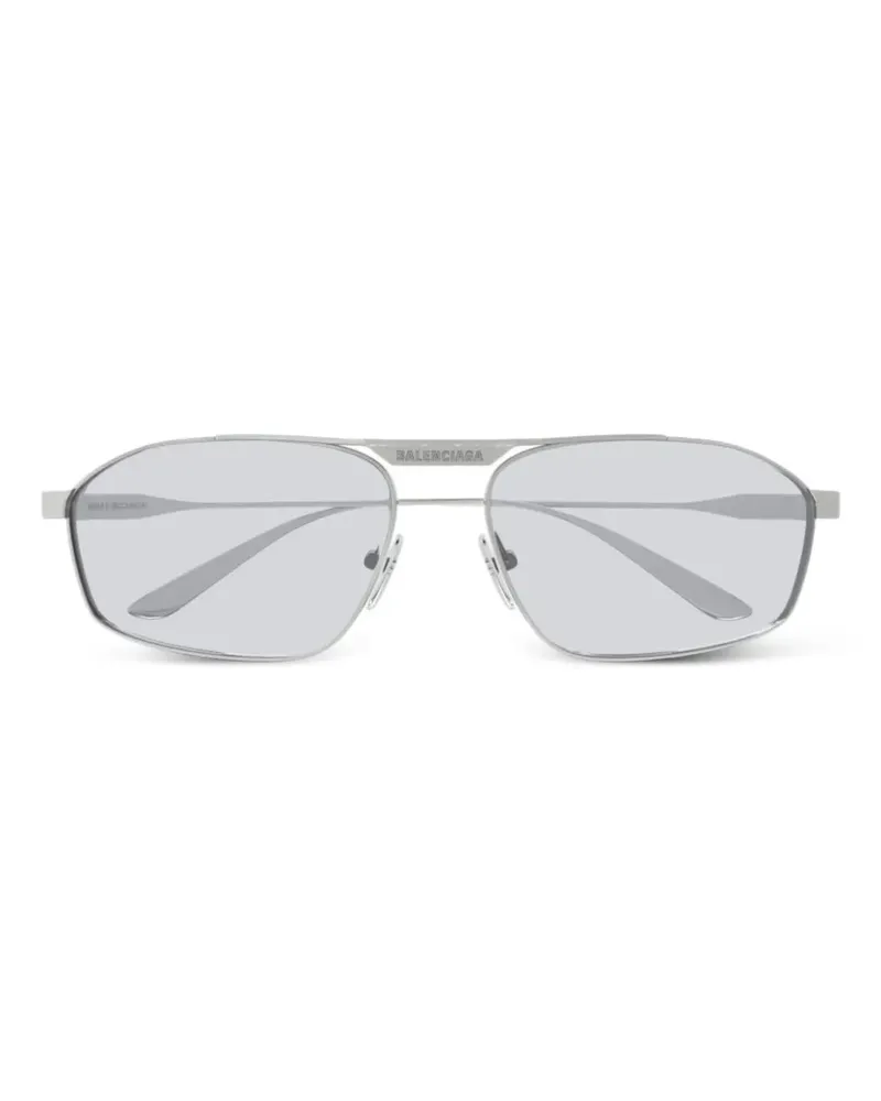 Balenciaga Getönte Pilotenbrille - Silber Silber