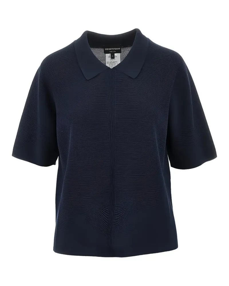 Emporio Armani Kurzärmeliges T-Shirt - Blau Blau