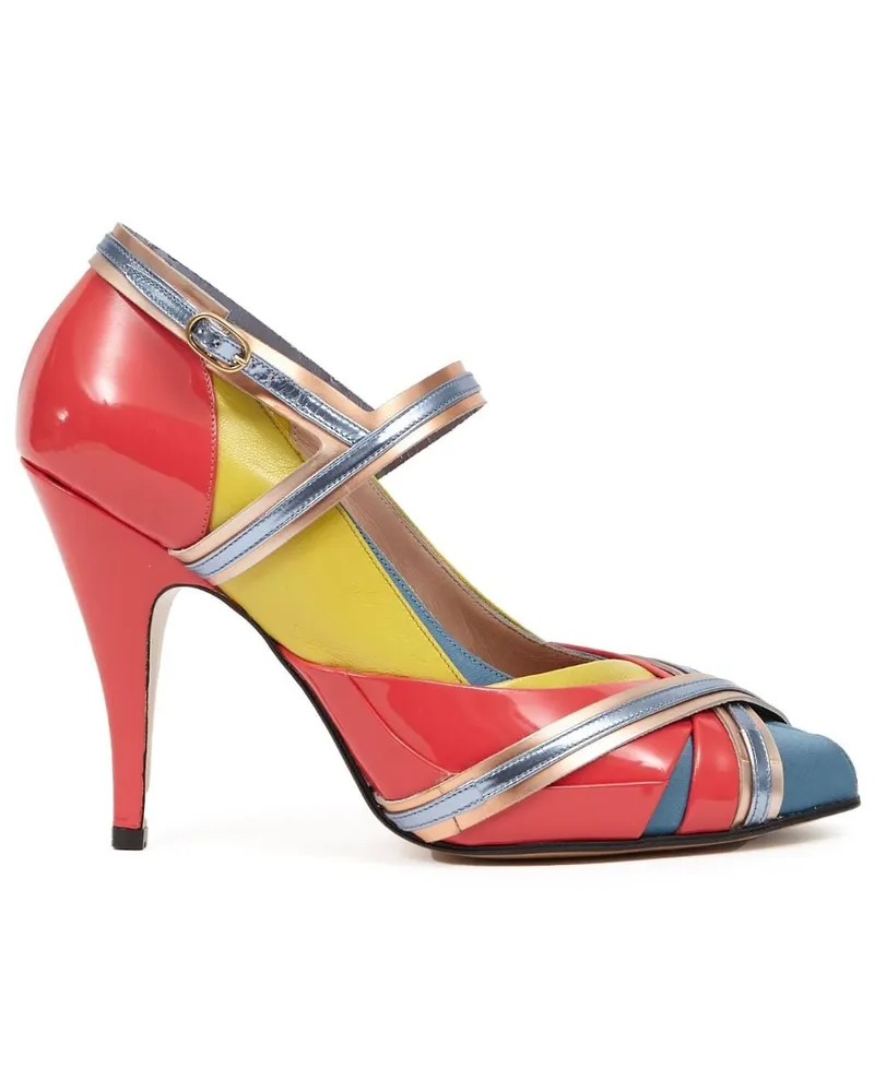 Maison Margiela Tabi Monster Pumps - Rot Rot