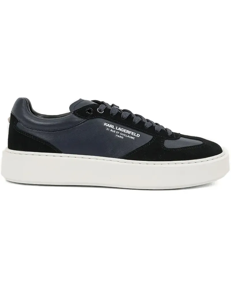 Karl Lagerfeld Sneakers mit Logo-Print - Schwarz Schwarz