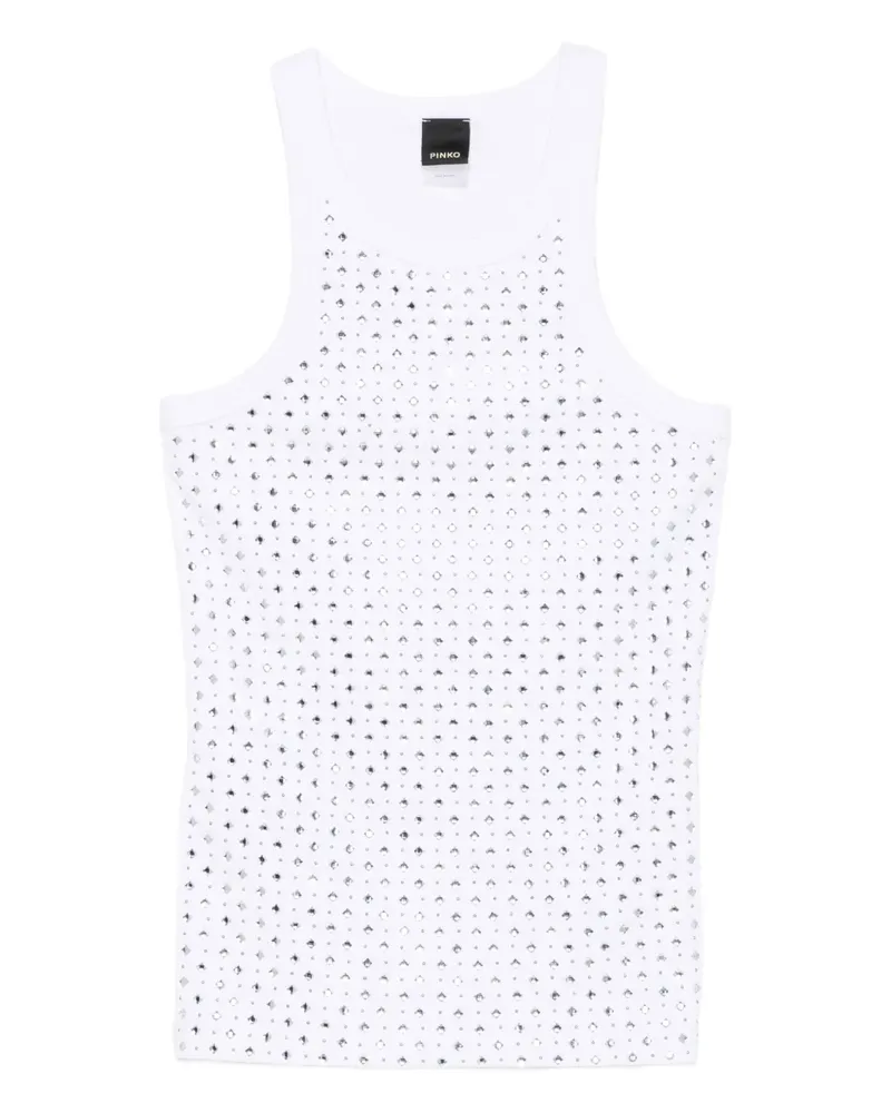 Pinko Verziertes Top - Weiß Weiß