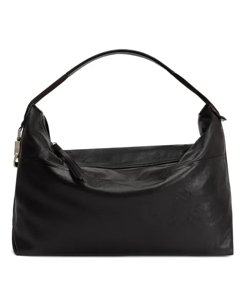 Christophe Lemaire Berlingot Schultertasche mit Reißverschluss - Braun Braun