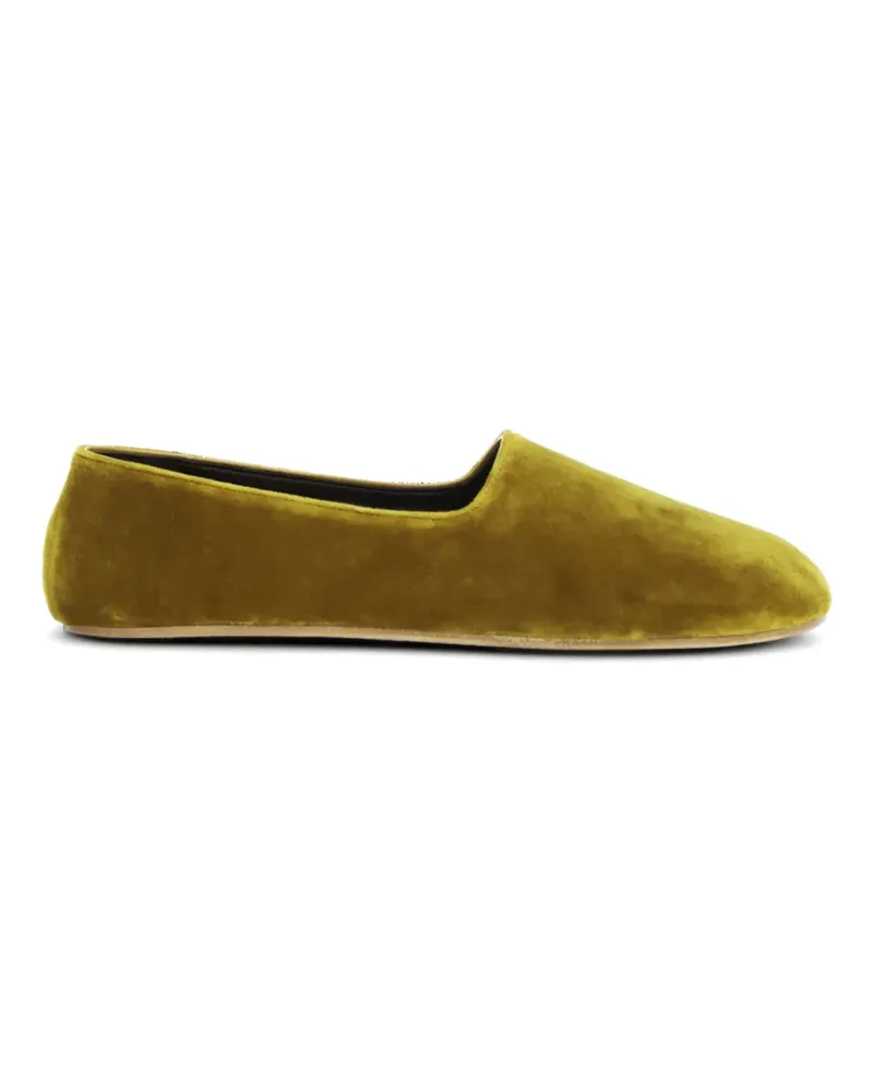 The Row Ponti slip-on loafers - Grün Grün