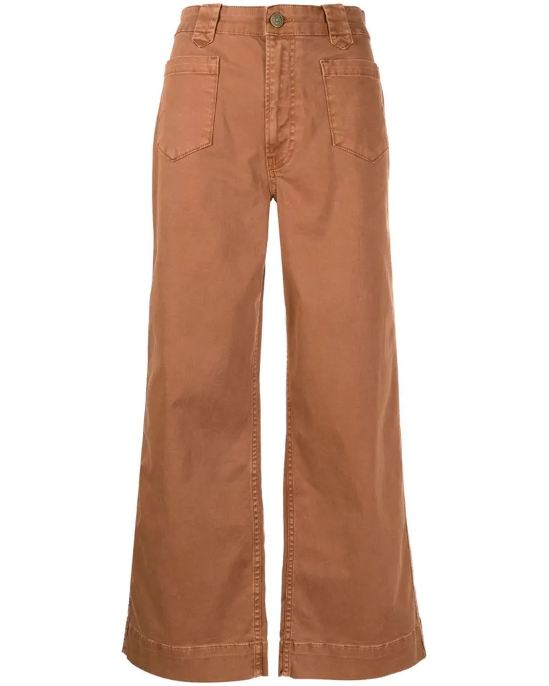 Frame Denim Jeans im Utility-Look - Braun Braun