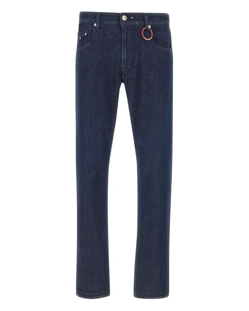 Tramarossa Jeans mit Logo-Patch - Blau Blau