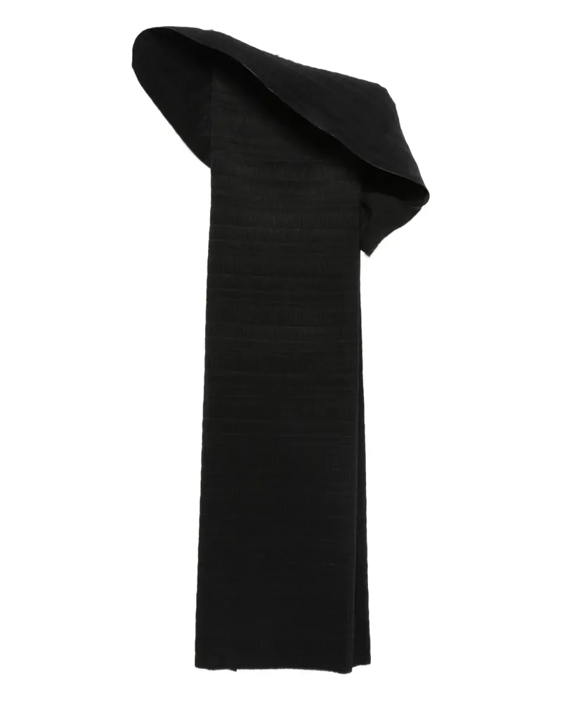 Magda Butrym one-shoulder dress - Schwarz Schwarz