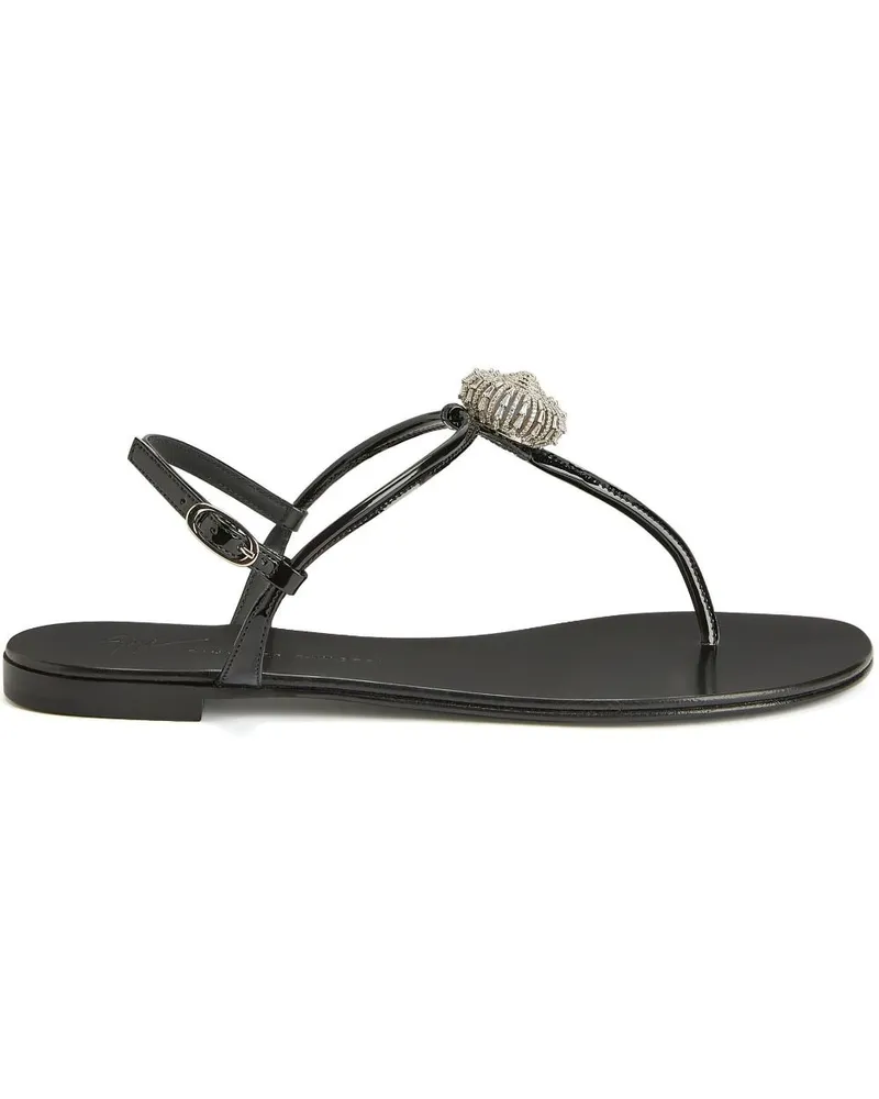 Giuseppe Zanotti Emmylou Sandalen - Schwarz Schwarz