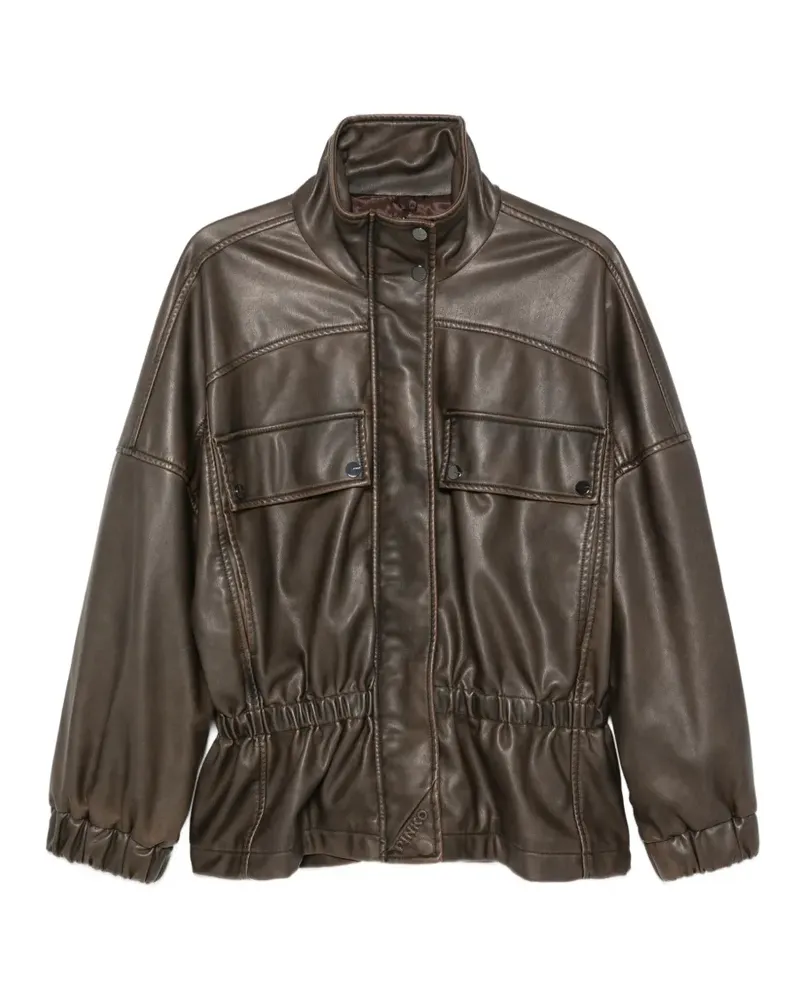 Pinko Jacke mit Stretchbund - Braun Braun