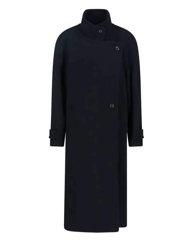 LOW CLASSIC Einreihiger Mantel - Schwarz Schwarz
