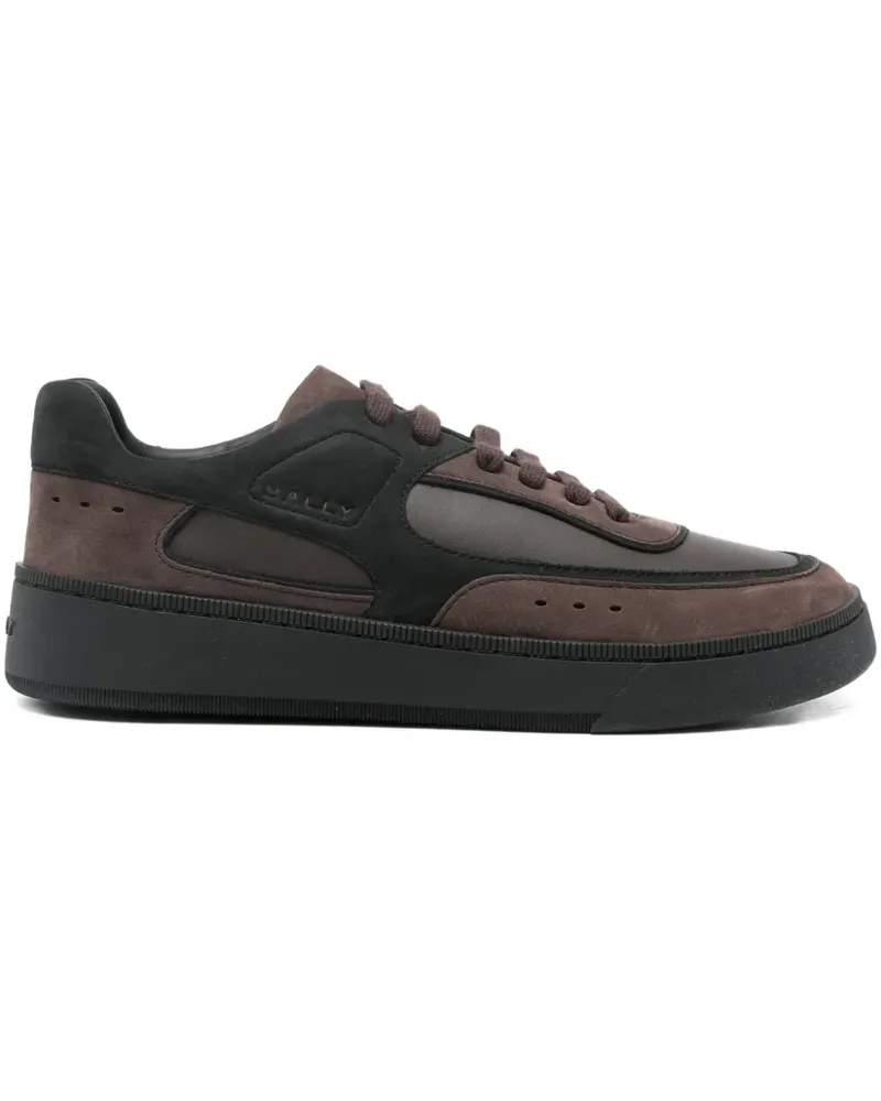 Bally Sneakers mit Einsätzen - Braun Braun