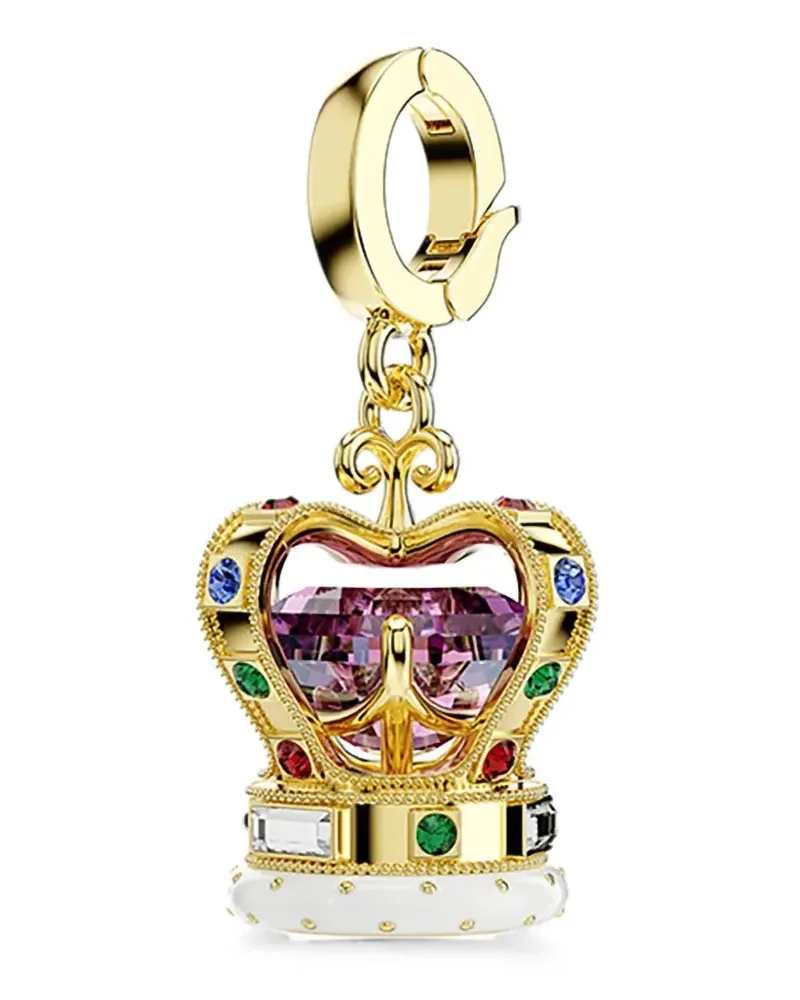 Swarovski x Minions Crown Anhänger mit Kristallen - Gold Gold