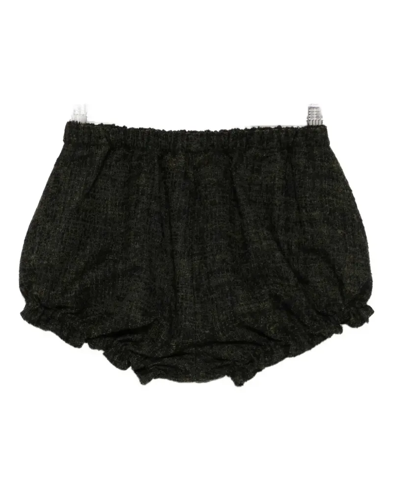 SHUSHU/TONG ruffled shorts - Grün Grün