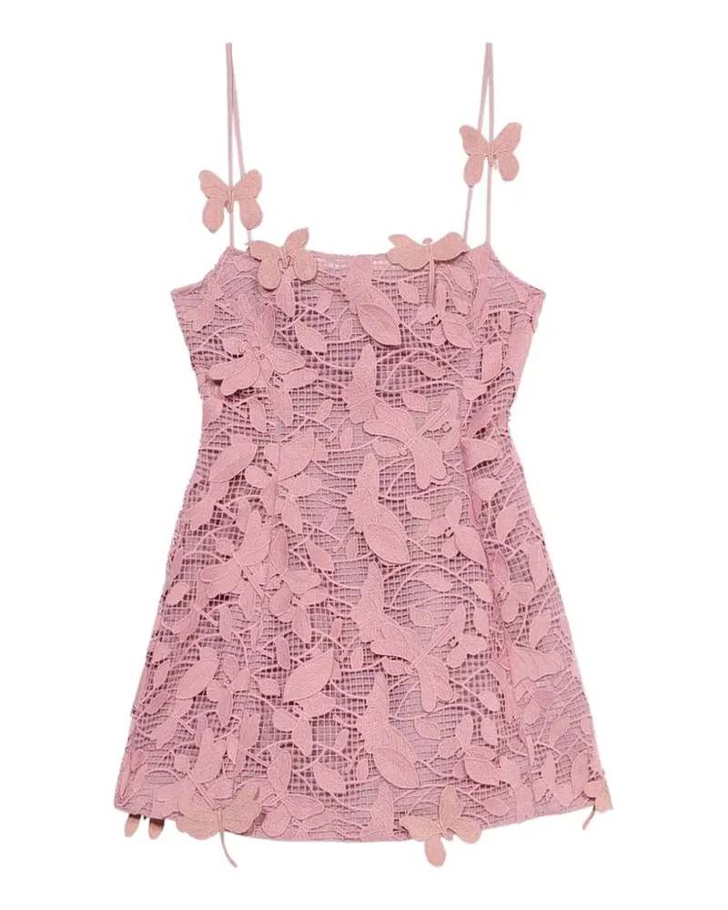 Blumarine Kleid mit Applikationen - Rosa Rosa